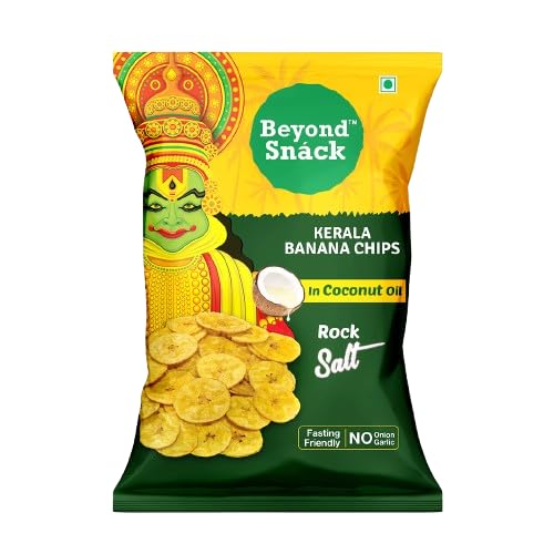 Beyond Snacks Kerala Banana Chips With Coconut Oil & Rock Salt ,85Gm
