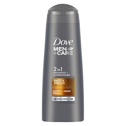 Dove Men+Care Thick & Strong 2In1 Shampoo+Conditioner, 180Ml