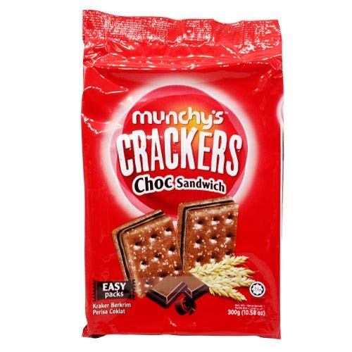 Munchy’s Biscuit Choco Sandwhich Cracker, 300Gm
