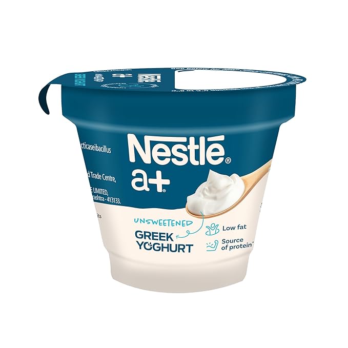 Nestle A+ Unsweetened Greek Yoghurt ,90Gm