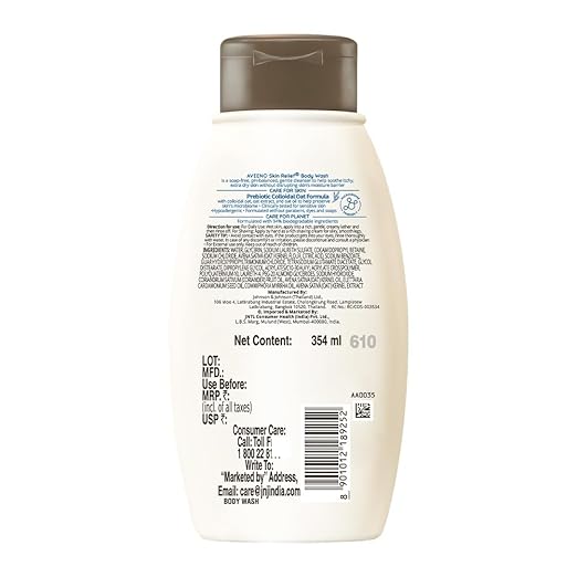 AVEENO SKIN RELIEF BODY WASH 354ML - Image 2