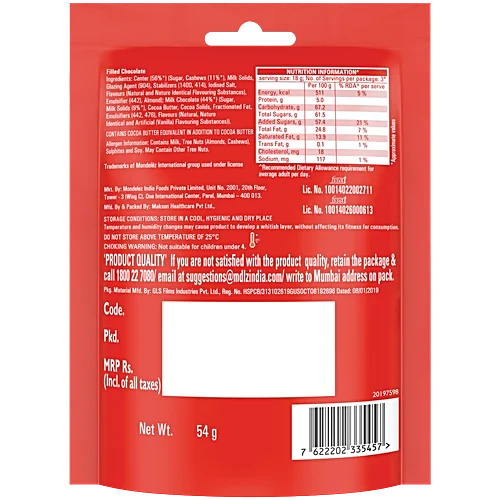 CADBURY NUTTIES 54G - Image 2