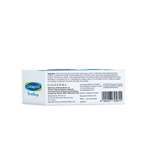 CETAPHIL BABY BAR 75GM - Image 2