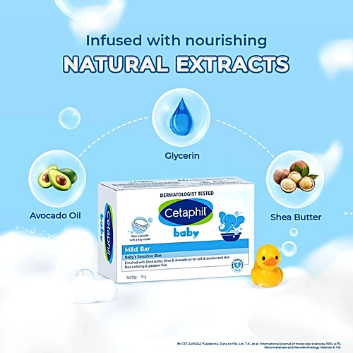 CETAPHIL BABY BAR 75GM - Image 4