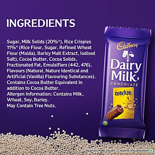 DAIRY MILK CRACKLE 75G - Image 3