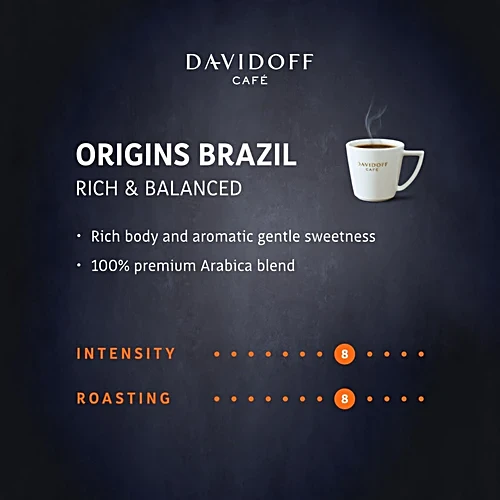 DAVIDOFF CAFE BRAZIL 100G - Image 4