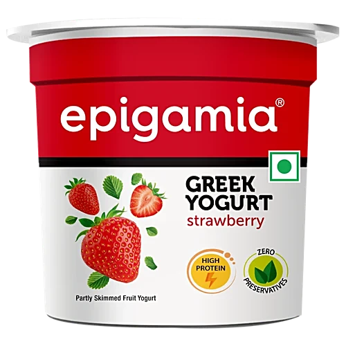 EPIGAMIA YOGURT STRAWBERY 90GM