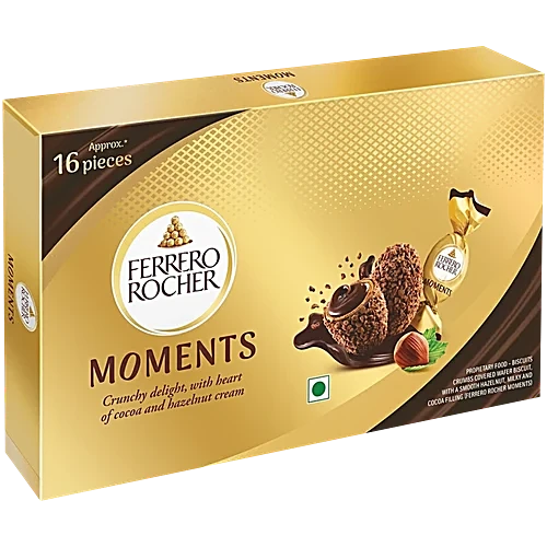 FERRERO ROCHER MOMENTS 92.8 g (APPROX 16 pcs)