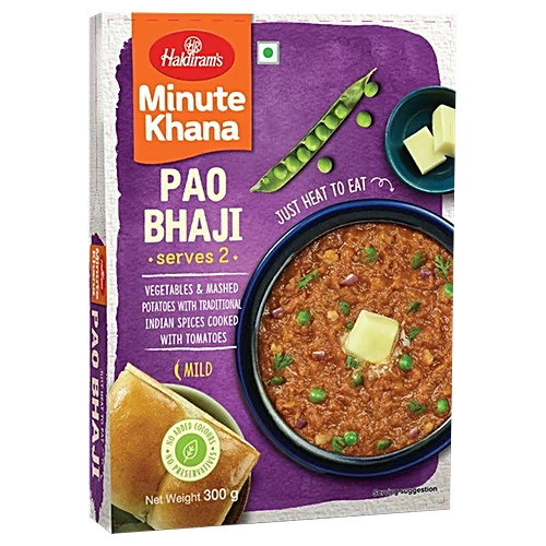 HALDI RAM READY TO EAT PAO BHAJI 300G