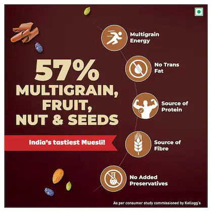KELLOGGS MUESLI CHOCOLATE 75G - Image 4
