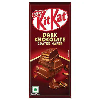 KITKAT COATED WAFER DARK CHOCOLATE 150G