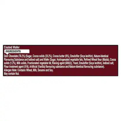 KITKAT COATED WAFER DARK CHOCOLATE 150G - Image 4