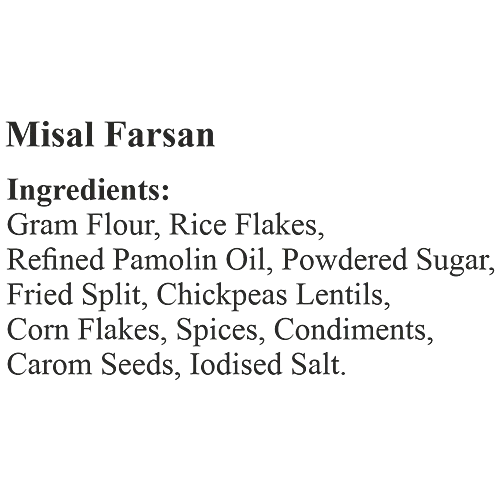 LAXMI NARAYAN FARSAN MISAL 500GM - Image 3