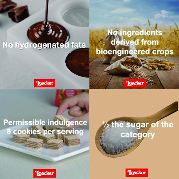 LOACKER QUADRATINI CAPPUCCINO 110GM - Image 4