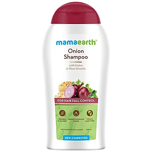 MAMA EARTH SHAMPOO ONION 200ML (PUMP)