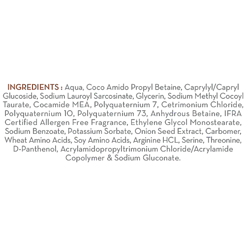 MAMA EARTH SHAMPOO ONION 200ML (PUMP) - Image 3