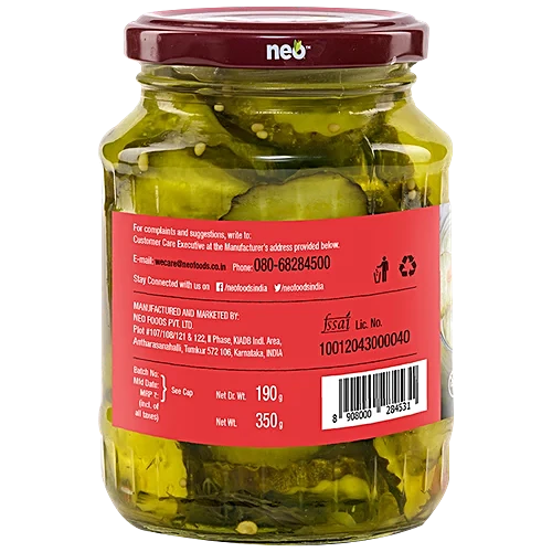 NEO GHERKINS BURGER CHIPS 350G - Image 2