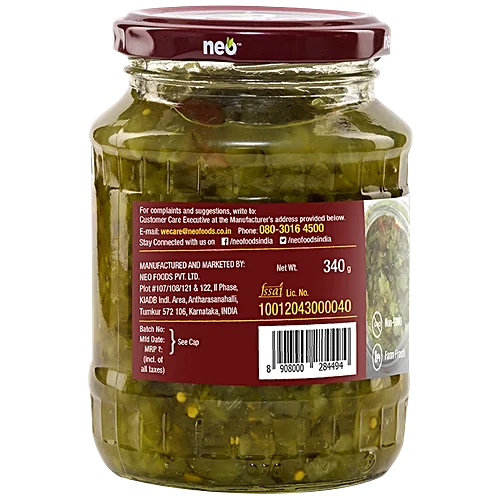 NEO HOT&SWEET RELISH 340GM - Image 2