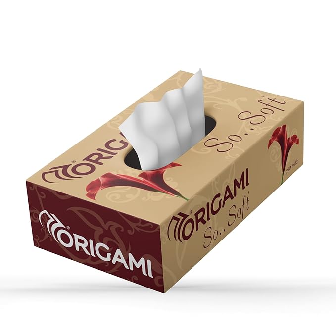 Origami So Soft 2 Ply Facial Tissue Box (Pack Of 3) - Image 2