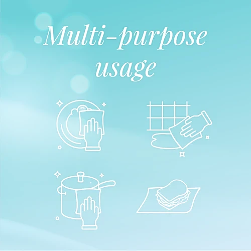 Origami So Soft Kitchen Towels-2Ply, 60 Pulls, 4 Rolls (Pack Of 4) - Image 3