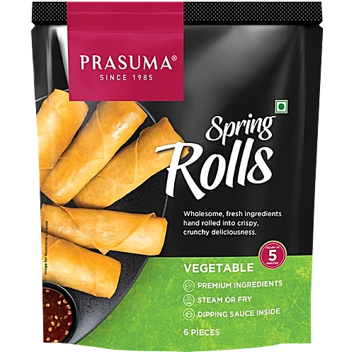 PRASUMA VEG SPRING ROLL 6N
