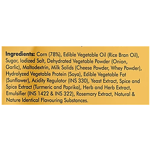 PVR CORN CHIPS CHEESE & HERBS 55G - Image 3