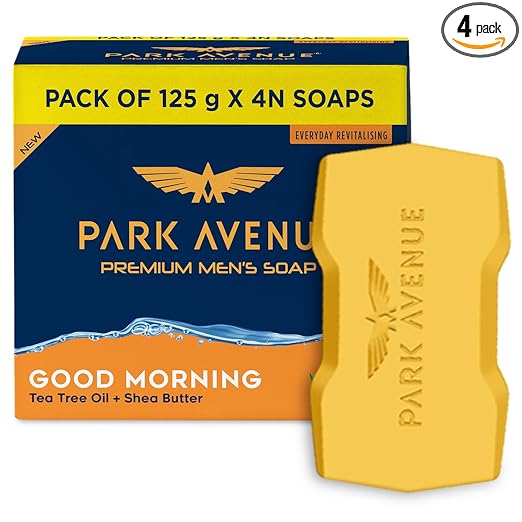 Park Avenue Good Morning Soap,125Gm (Pack Of 4)
