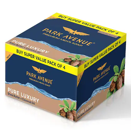 Park Avenue Pure Luxury Soap,125Gm (Pack Of 4) - Image 3