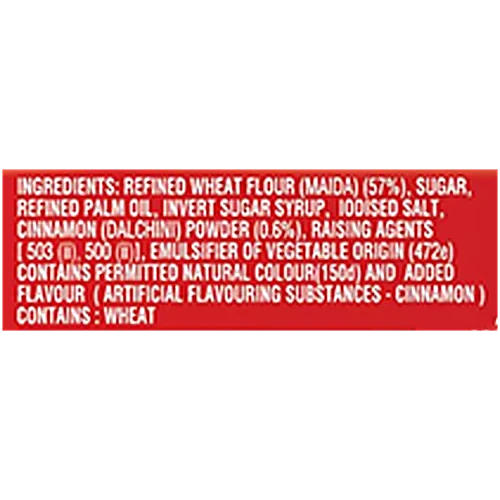 Parle-G Kismi Dal Chini Cinnamon Biscuits, 93.75Gm - Image 3