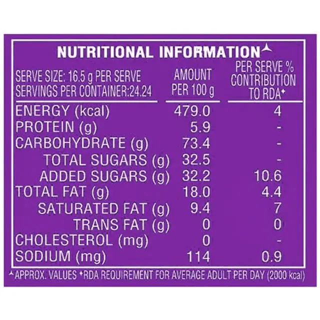 Parle Hide & Seek Chocolate Chip Cookies, 412.5gm - Image 3