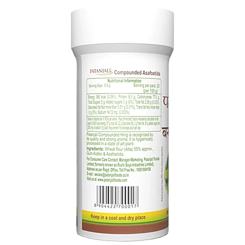 Patanjali Bandhani Hing , 10Gm - Image 2
