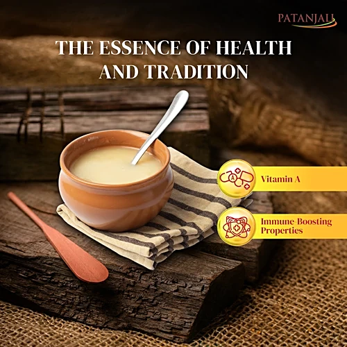 Patanjali Cow Ghee , 5Ltr Tin - Image 4