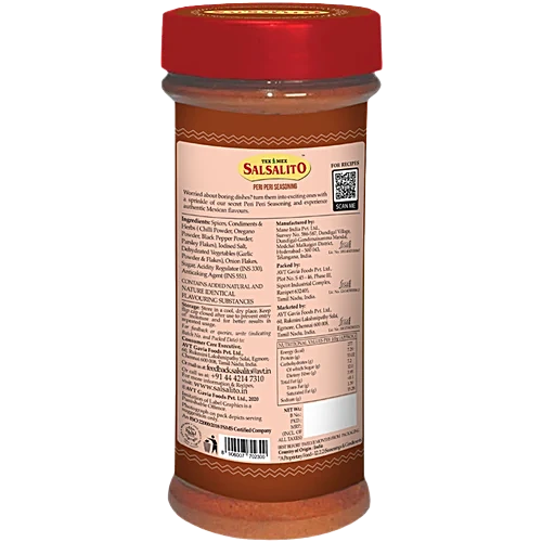 SALSALITO PERI PERI SEASONING 80GM - Image 2