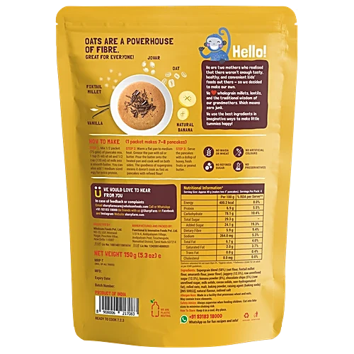 SLURRP FARM PANCAKE BANANA 150G - Image 2