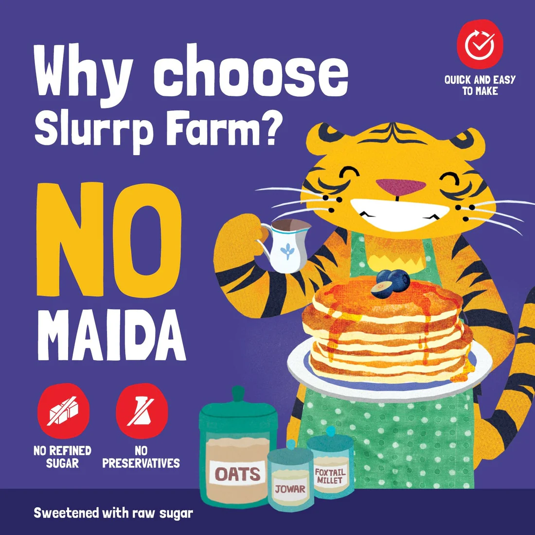 SLURRP FARM PANCAKE BLUEBERRY 150G - Image 3