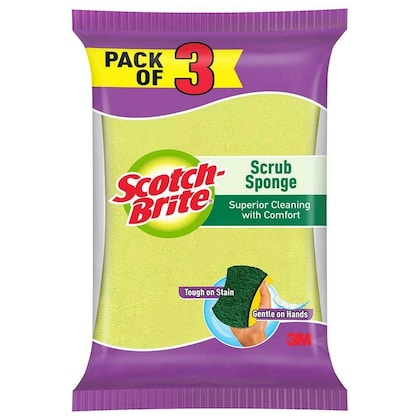 Scotch-Brite Scrub Sponge,3N