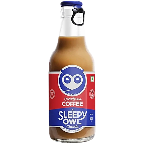 Sleepy Owl Cold Coffee - Classic, 200Ml Bottle