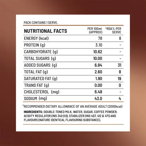 Sleepy Owl Cold Coffee - Hazalnut,230Ml Can - Image 3