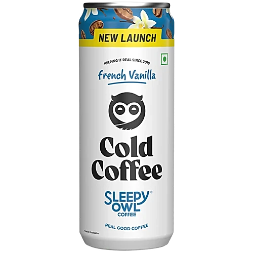 Sleepy Owl Cold Coffee -Vanilla,230Ml Can