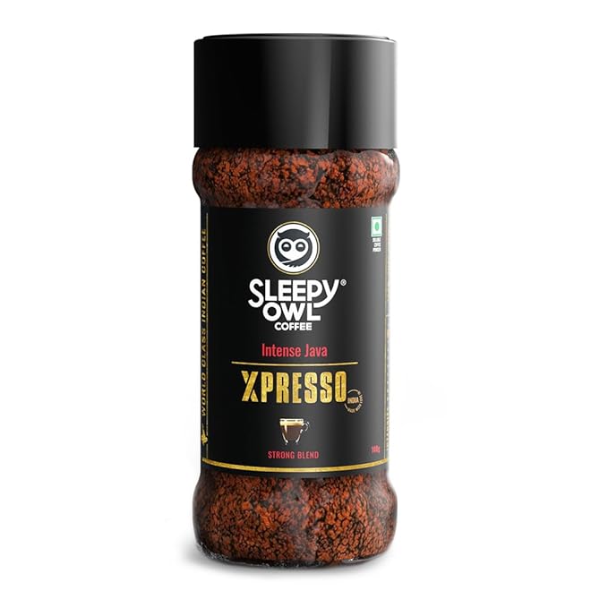 Sleepy Owl Premium Instant Coffee – Xpresso, 100gm