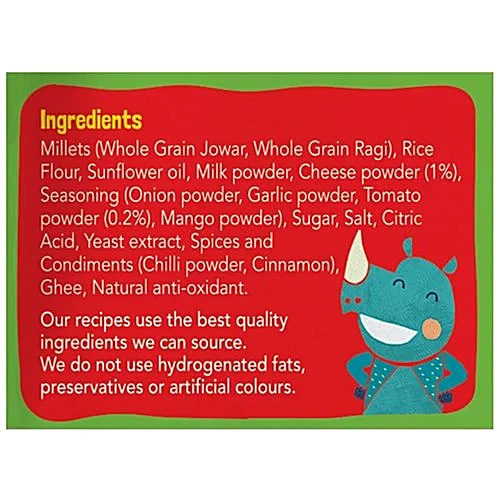 Slurrp Farm Tasty Mighty Munch, Tangy Tomato, 20G - Image 3