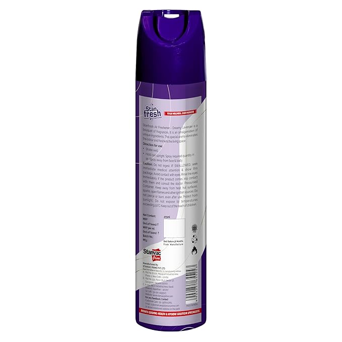 Stanfresh Air Freshner Spray- Dreamy Lavender, 275Ml - Image 2