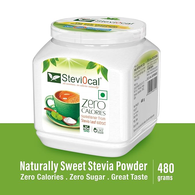 Stevi0cal Stevia Sweetener Powder,480ml Jar
