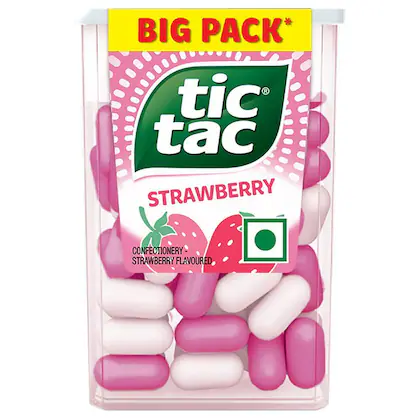 TIC TAC STRAWBERRY 13GM