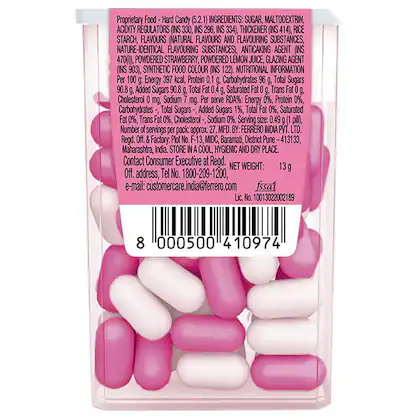 TIC TAC STRAWBERRY 13GM - Image 2