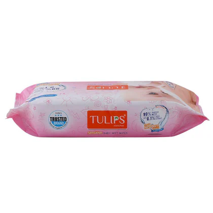 Tulips Baby Wet Wipes, 72W - Image 3