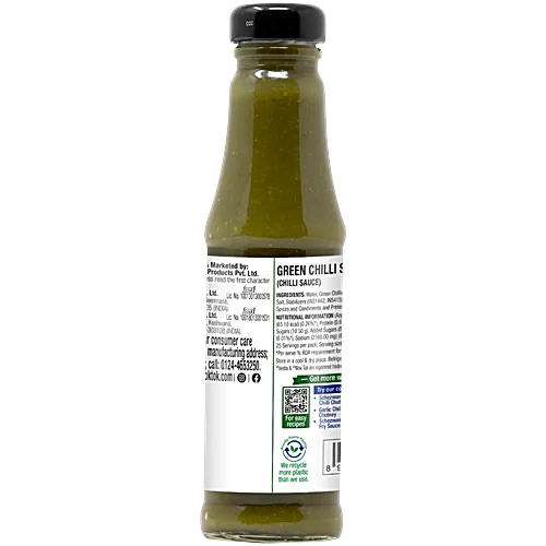 Wok Tok by Veeba Green Chilli Sauce, 200 g - Image 2