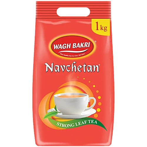 Wagh Bakri Navchetan Leaf Tea Pack, 1Kg - Image 3