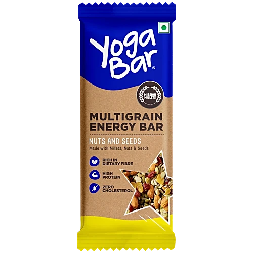 Yogabar Multigrain Nut & Seeds Protein Bar,38Gm