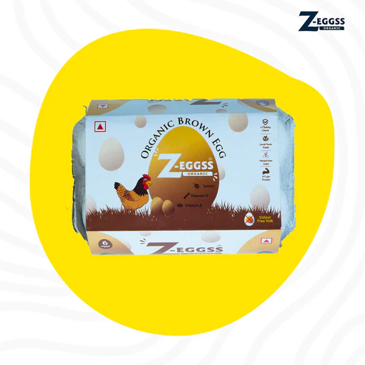 ZEGGSS ORGANIC BROWN EGGS ,10N